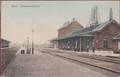 Boom Station Statie Interieur de la Gare Geanimeerd Ingekleurd Colorisee ZELDZAAM TOPKAART 1909