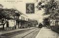 13 - GONFARON (Var) - La gare - Arrivée d'un train - Editeur : P. Bozio.