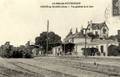CONDE sur HUISNE (Orne) - Vue générale de la gare.