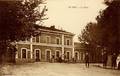 LE TEIL (Ardèche) - La cour de la gare.
