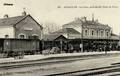 AVALLON - La Gare, Arrivée du Train de Paris - Editeur : Renaudot n°25.