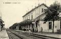 73 - SURGERES (Charente-Inférieure) - Vue intérieure de la gare.