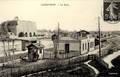 LOUVERNE (Mayenne) - Vue générale de la gare.