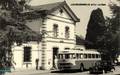 LOUVECIENNES (Seine et Oise) - La Cour de la Gare.