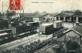 CHAUMONT (Haute-Marne) - Un coin de la Gare - Editeur : Jullien et Morel.