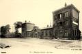 10 - SECLIN (Nord) - La cour de (l'ancienne) gare - Editeur : B.F. à Paris.
