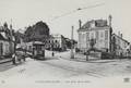 VAUX sous LAON (Aisne) - Vue prise de la gare (tramway).