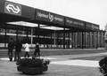 165575, Gezicht op de nieuwe statioshal van het N.S.-station Nijmegen te Nijmegen., Nederlandse Spoorwegen, fotograaf