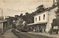 989 - CAP d'AIL (Alpes-Maritimes) - La Gare - Arrivée d'un train - Editeur : ND.
