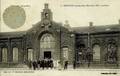 5 - BERGUES (Nord) - La gare bombardée, mai-juin 1915 - Editeur : P. Berteloot, photographe.