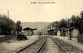 LE TEIL (Ardèche) - Vue intérieure de la gare.