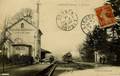 LIGUGE (Vienne) - La gare, arrivée d'un train - Collection R. Beneteau.