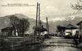 226 - CHAMOUSSET (Savoie) - Quartier de la Gare (P.L.M.) vue prise du Passage à niveau.
