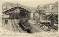 Cannes - La gare (intérieur) - Editeur : P.L.M. à Cannes n°50
