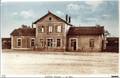 SUIPPES (Marne) - La cour de la gare - Editeur : OR.