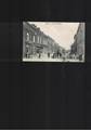 HANNUT LA RUE DE LA STATION EN 1909 CP TRÈS ANIMÉE CP ENVOYEE A DOUR