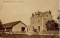 MEURSAULT (Côte-d'Or) - La cour de la gare.