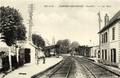 HANGEST-sur-SOMME (Somme) - La Gare côté voies - Numéro : 807-8-38.