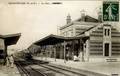 (Chanteloup) - Intérieur de la gare d'ANDRESY (S.-et-O.) - Collection : Lenormand.
