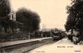 BLAISY-BAS (Côte-d'Or) - La Gare et le Train.