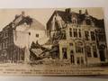 CPA YPRES IEPER PLACE DE LA GARE GUERRE 1914