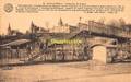 CPA MORLANWELZ PASSERELLE DE LA GARE