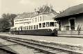 VALENCAY (Indre) - La Gare et l'Autorail Verney.