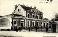 CHAGNY (Saône et Loire) - La cour de la gare - Editeur : Galeries Nouvelles.