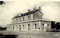SAINT-YRIEIX (Haute-Vienne) - La cour de la gare en 1955 - Editeur : La Cigogne.