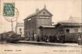 BERLAIMONT (Nord) - La Gare (le train passe en vitesse).