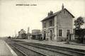 ARTENAY (Loiret) - Vue intérieure de la gare.