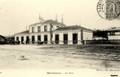 MAINTENON (Eure et Loir) - La cour de la gare - Editeur : Moreau n°12.