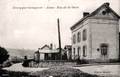 CORCY par Longpont (Aisne) - La rue et la gare - Editeur : Maquin.