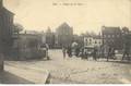 HAL - HALLE : Place de la gare - Cachet de la poste 1906