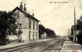 3664 - Vue intérieure de la gare de LA JARRIE (Charente-Inférieure).