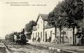 GIROMAGNY (Haut-Rhin puis Territoire de Belfort) - La Gare et le Train, altitude 443 m. - Editeur : Andrès, imprimeur.