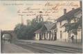 21141g GARE - QUAI - RAIL - Boitsfort - 1904 - colorisée