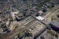 802257, Luchtfoto van het Centraal Station en het kantoor- en winkelcentrum Hoog Catharijne te Utrecht, uit het noordwesten., Het Utrechts Archief, fotograaf