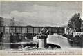 60 - SAINT-GIRONS (Ariège) - Ligne de Saint-Girons à Foix.
Lancement du Pont sur le Lez - Vue prise du Pont de la Gare (7 Octobre 1903).