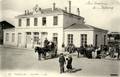 PAUILLAC (Gironde) - La cour de la gare - Editeur : LL n°15.
