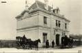 34 - VALENCAY (Indre) - La cour de la gare.