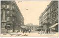 Belgique - Hainaut - Mons - Monument Houzeau - Rue de la Station et la gare - Gares - état