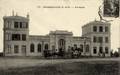 10 - GOUSSAINVILLE - La cour de la gare.