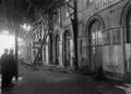 123134, Gezicht op de perronzijde van het Centraal Station (Stationsplein) te Utrecht, na de brand in de avond van 17 december 1938., Onbekend