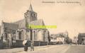 CPA BLANKENBERGE BLANKENBERGHE LA VIEILLE EGLISE ET LA GARE