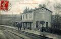CHATEL-CENSOIR (Yonne) - La Gare.