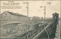 Postkaart Herbesthal-Lontzen Herbesthal Lontzen Bahnhof, gel Feldpost 1916