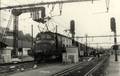 Le Paris-Bordeaux passe en gare d'Angoulême le 30 Septembre 1956 - Carte-photo.