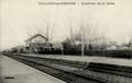 VILLARS les DOMBES (Ain) - Intérieur de la gare de Villars-Chalamont, côté voies.