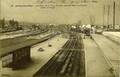 37 - JUVISY sur ORGE (Seine et Oise) - La plus grande gare du Monde (effet d'orage) - Editeur : F.Fleury à Paris.